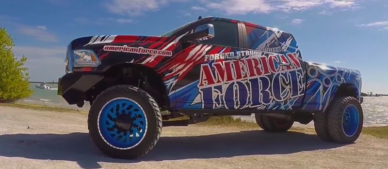 2015 Ram 3500 Dually | SD Series Forged | American Force Wheels
