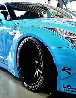 Modified Nissan GT-R