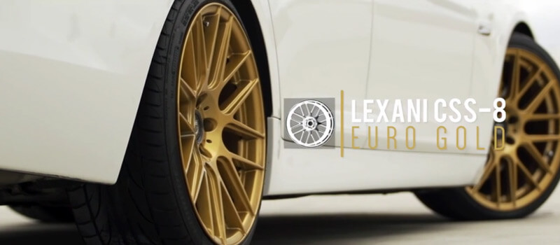 Modified BMW 550i M-Sport | 20' Euro Gold Finish | Lexani Wheels