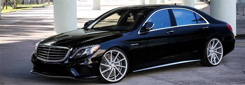 Vossen Wheels on Mercedes S63-AMG