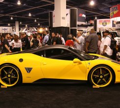 Giovanna Wheels on Ferrari italia