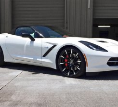 Lexani Wheels on Corvette