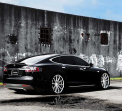 Vossen Wheels on Tesla Model-S